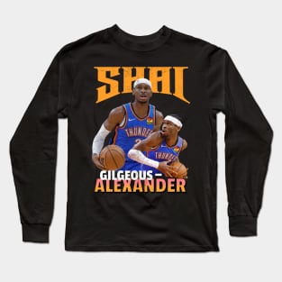 shai-gilgeous-alexander-sga Long Sleeve T-Shirt